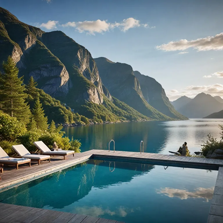 Eksklusive hotellopplevelser i Norge: luksushoteller med basseng for kresne reisende