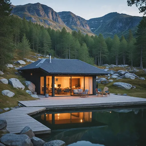 Eksklusive muligheter for overnatting i Stryn for kresne norske reisende