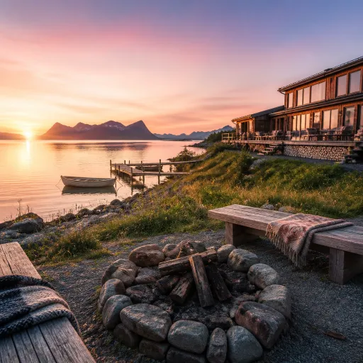 Sankthansaften på hotell: fra bål ved fjorden til midnattsol i nord