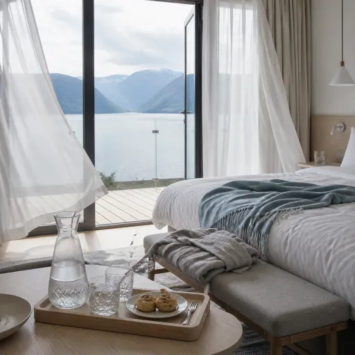 Romantisk helg for to: intime hotellopphold der fjorden setter stemningen