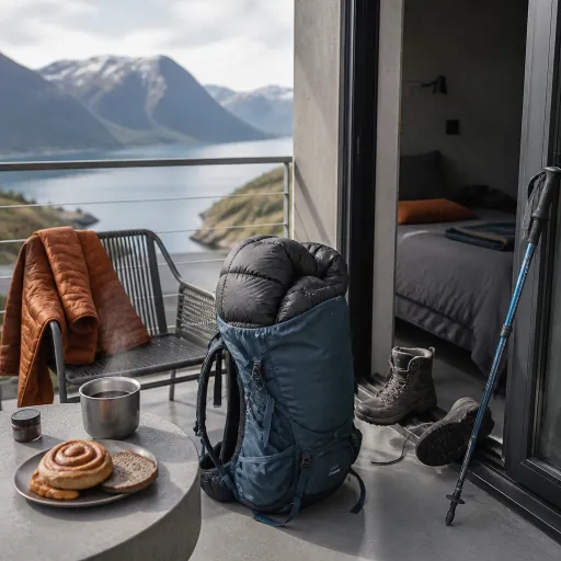 Fotturer med hotellbase: vandring i Norge uten telt, med dyne og frokost
